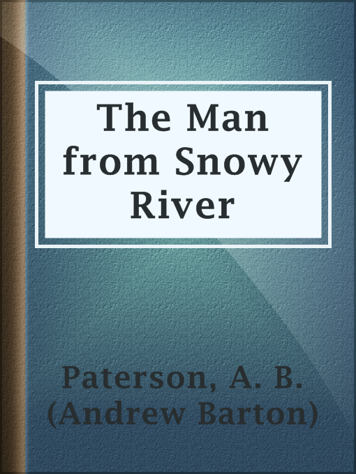 Cover of The Man from Snowy River